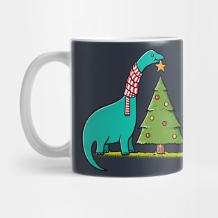 Dinosaurs Christmas Mug